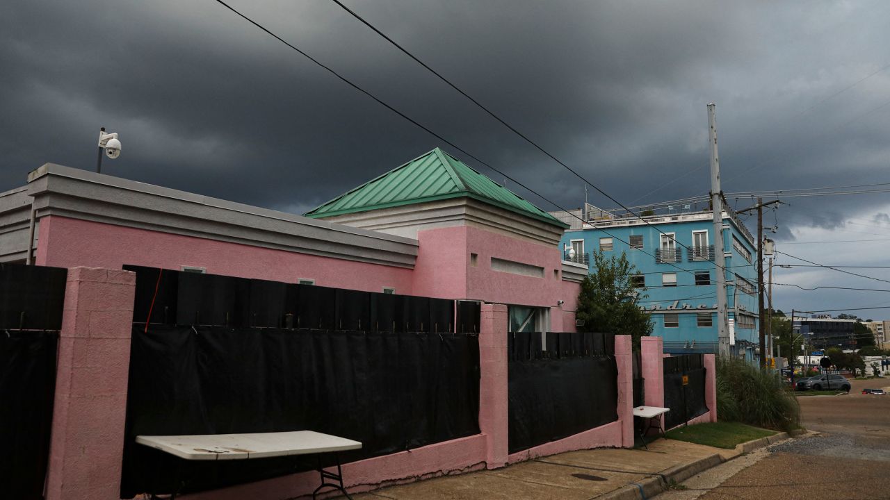 View of the Jackson Women's Health Organization in Jackson, Mississippi on July 6, 2022. It is now permanently closed.