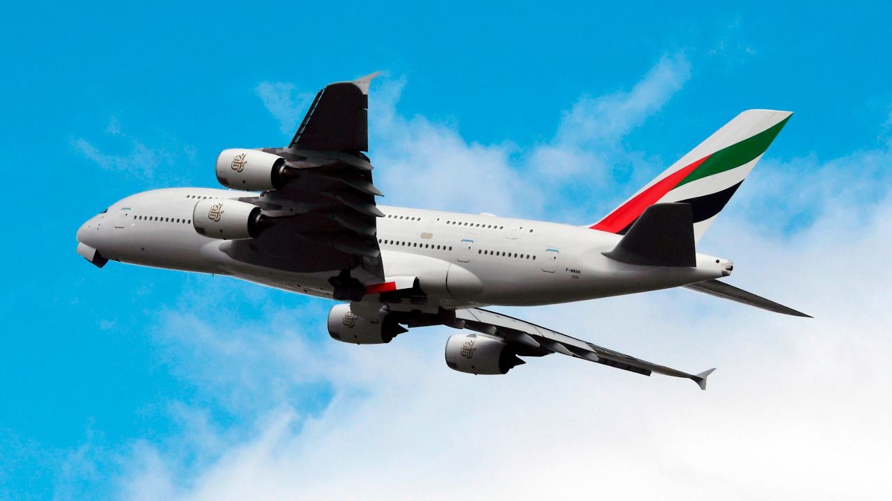 Emirates has the world's largest fleet of A380s. 