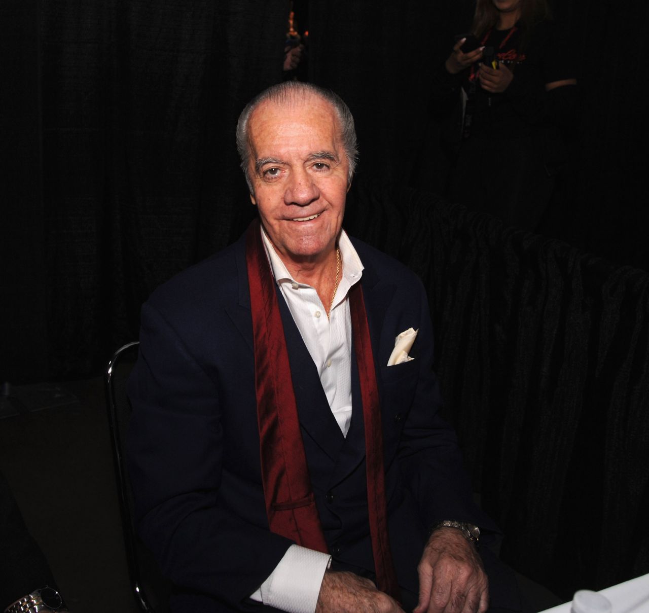 Actor Tony Sirico, best known for playing henchman Peter Paul 
