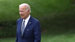 WASHINGTON, DC - JULY 08: U.S. President Joe Biden walks on the South Lawn prior to his departure from the White House on July 8, 2022 in Washington, DC. President Biden is spending his weekend at Rehoboth Beach, Delaware. (Photo by Alex Wong/Getty Images)