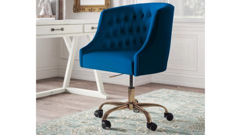 Kelly Clarkson Home Louise Velvet Task Chair