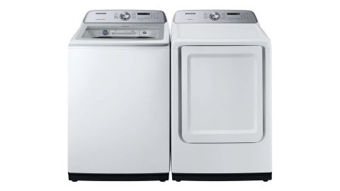 Samsung Top-Load Washer and Electric Dryer Set