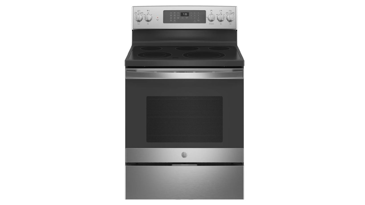 GE Freestanding Electric Convection Range with Air Fry
