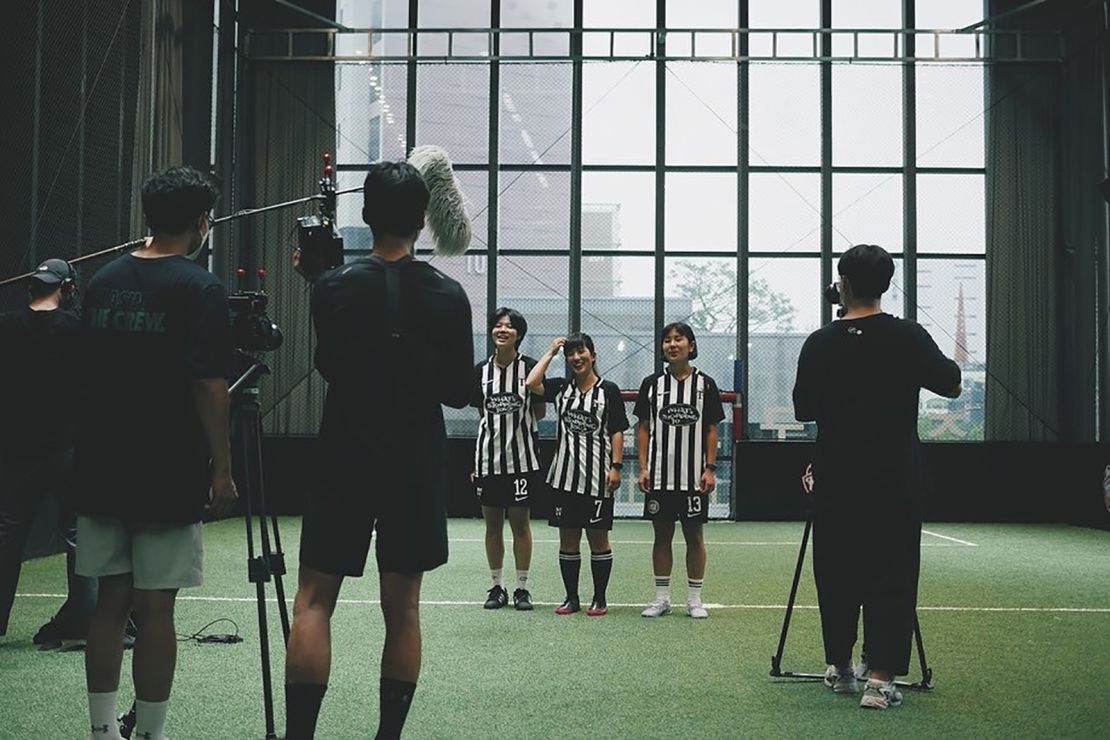 "I can feel the interest in women's football has explosively increased thanks to 'Kick a Ball,'" Nutty FC co-founder Jung Ji-hyun told CNN Sport.