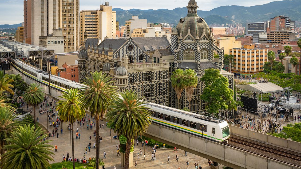 <strong>3. Medellín, Colombia:</strong> At No. 3 on Time Out's list is Medellín, the only city in Colombia with a metro system, pictured here.