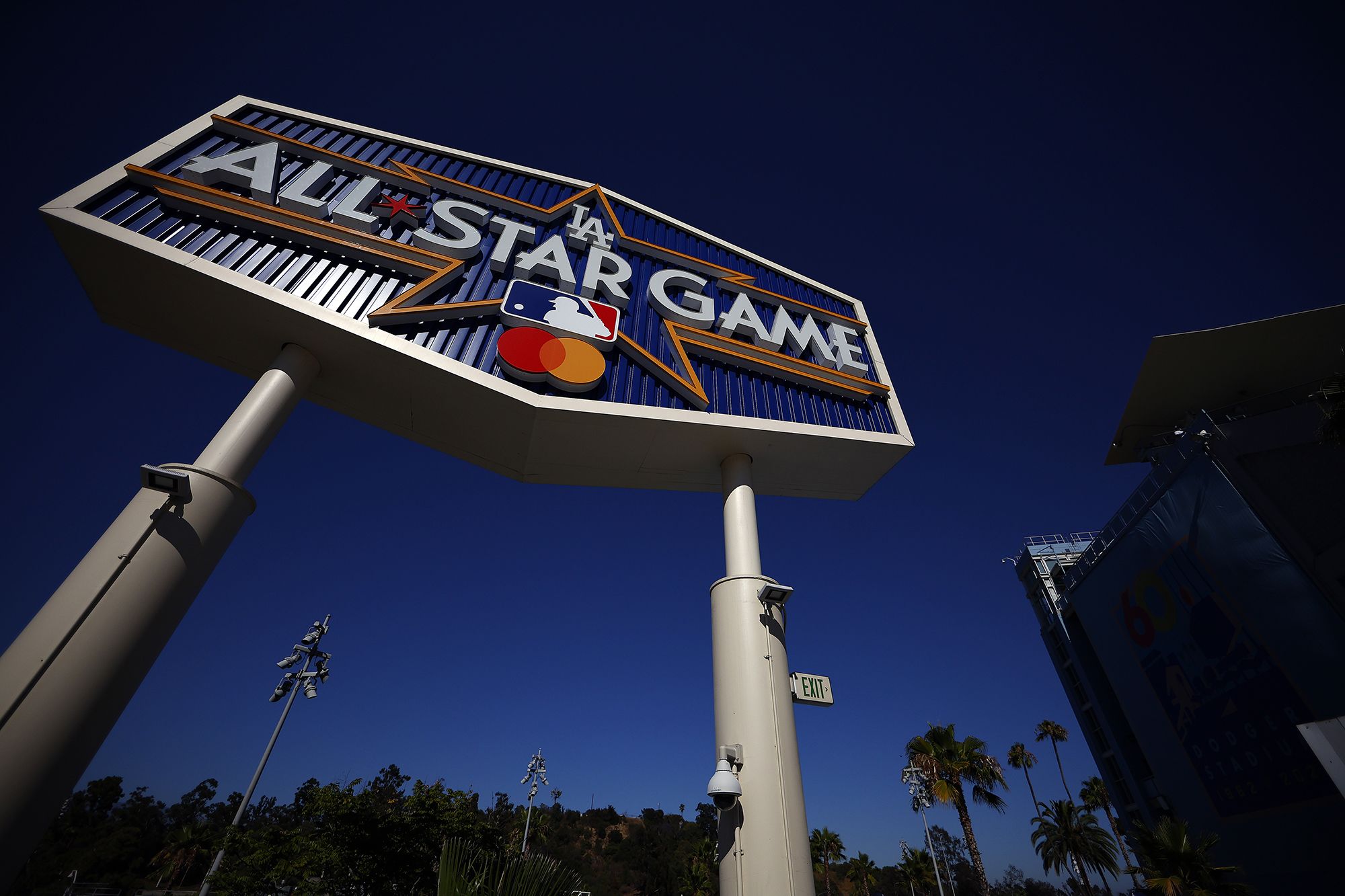 Employees at Dodger Stadium threaten to strike days before MLB All