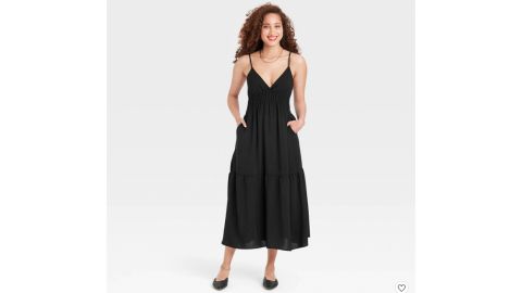 A New Day Sleeveless Tie-Back Dress