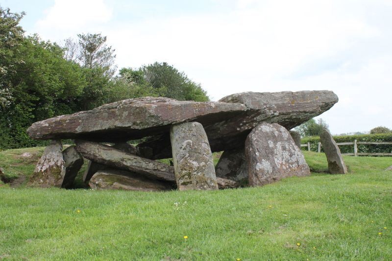 A Tomb Linked To The Legend Of King Arthur Is Being Excavated For The   220711170843 02 Arthur Stone Tomb Excavate Scn Stock 