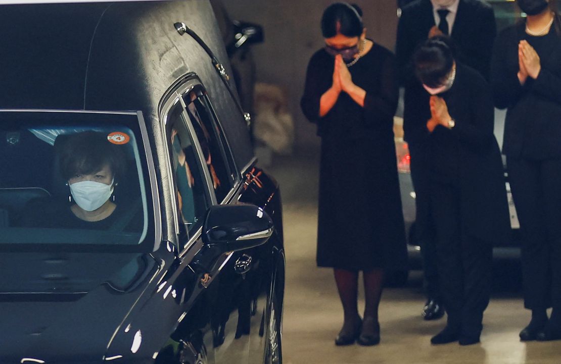 Abe's body arrives in Tokyo as country mourns ex-PM's death