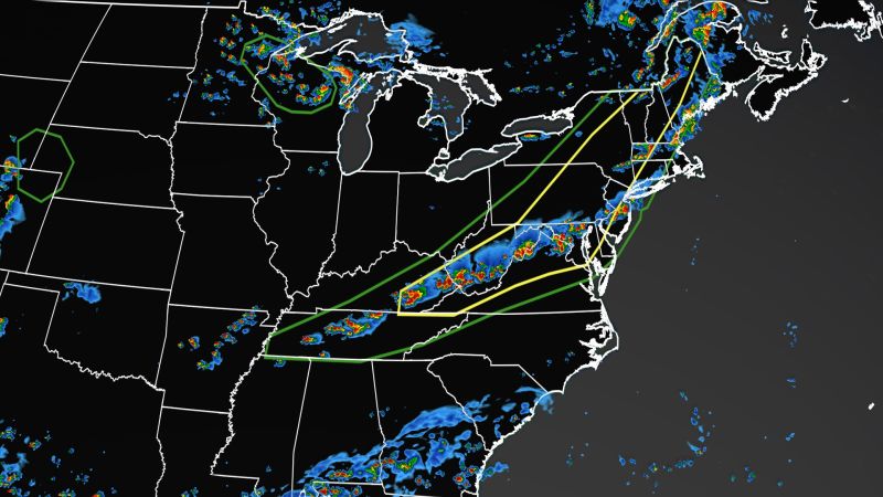 Heat Remains In The South As Severe Storms Hit The Northeast | CNN