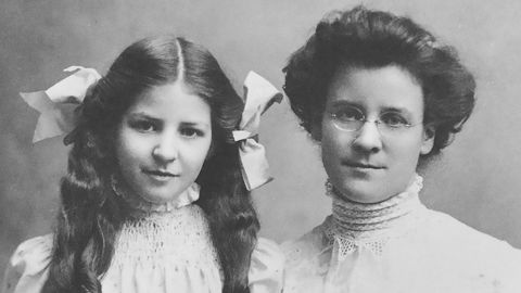 Isabel Briggs Myers, left, and her mother Katharine Cook Briggs.