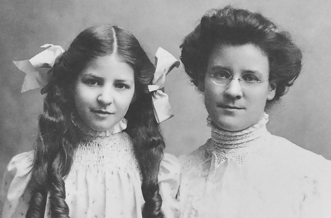 Isabel Briggs Myers, left, and her mother Katharine Cook Briggs.