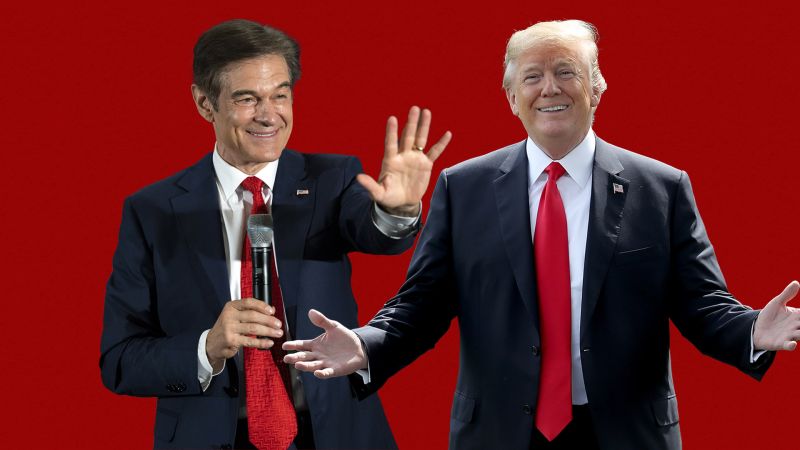 Dr. Oz Figured Out The Sure-fire Way To Get Into Donald Trump’s Good ...