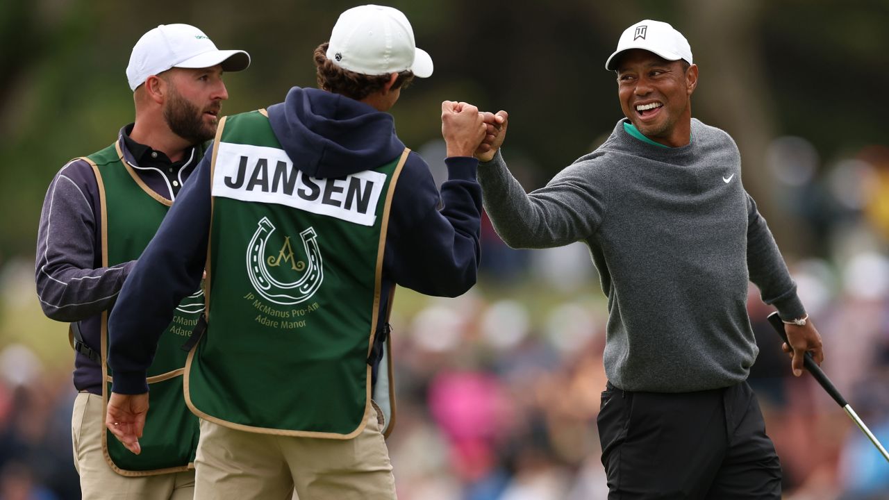 Woods during the JP McManus Pro-Am in Limerick, Ireland, last week.