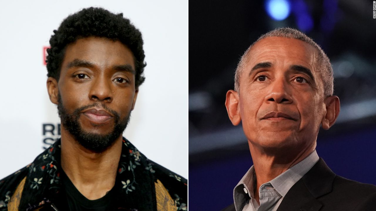 Late "Black Panther" actor Chadwick Boseman and former President Barack Obama were nominated for their first Emmys on Tuesday morning.