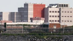 A general view shows the Rikers Island facility on June 6, 2022. - Rikers has long had a reputation for unsanitary conditions and violence but is facing arguably under its most intense scrutiny ever following the deaths, which included by suicide, drug overdoses and medical emergencies.Last month a local court found the Department of Correction (DOC) in contempt for denying detainees access to medical care. (Photo by Ed JONES / AFP) (Photo by ED JONES/AFP via Getty Images)