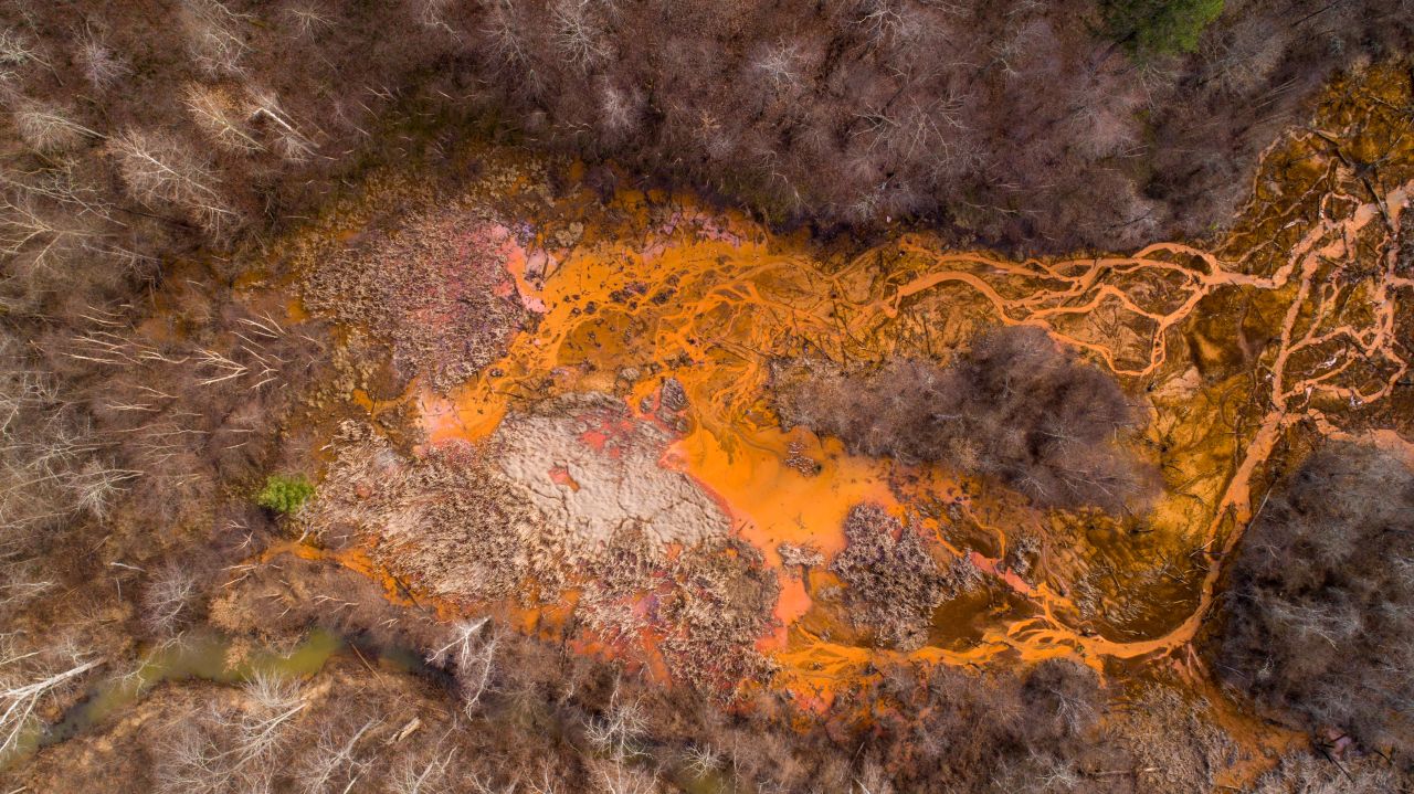 Toxic mine pollution has turned Ohio rivers orange. Now it's being made