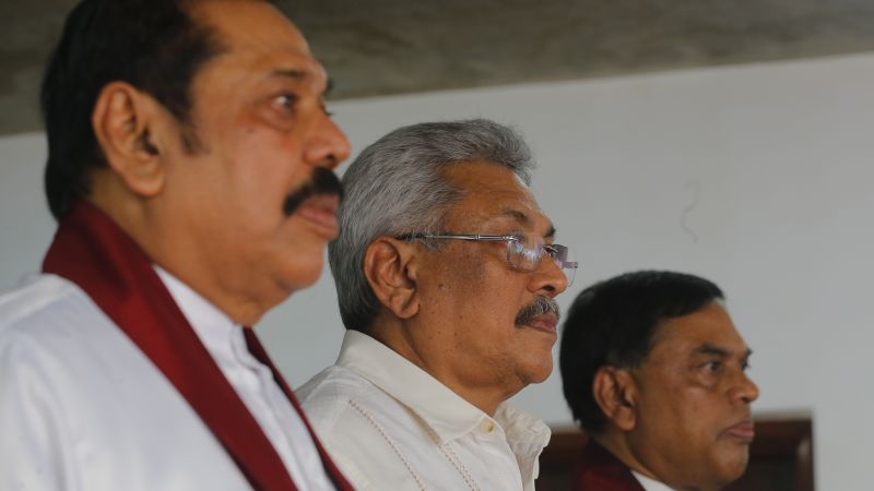 How Sri Lanka’s runaway President went from ‘war hero’ to fugitive – CNN