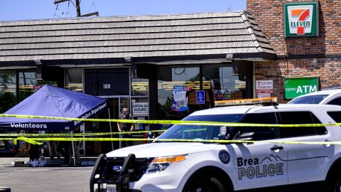 Armed robberies at Southern California 7-Eleven stores have left at least two people dead, with police saying some of the crimes appear to be related. 