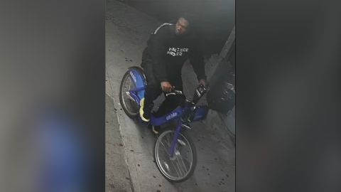 New York City police are searching for an assailant who they say stabbed three homeless men while they were sleeping, killing one of them.