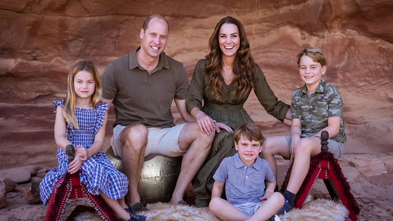 Last December, the Cambridges took a break in Jordan.