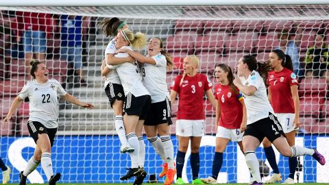 Julie Nelson scored Northern Ireland's first ever goal during the UEFA Women's Euro 2022.