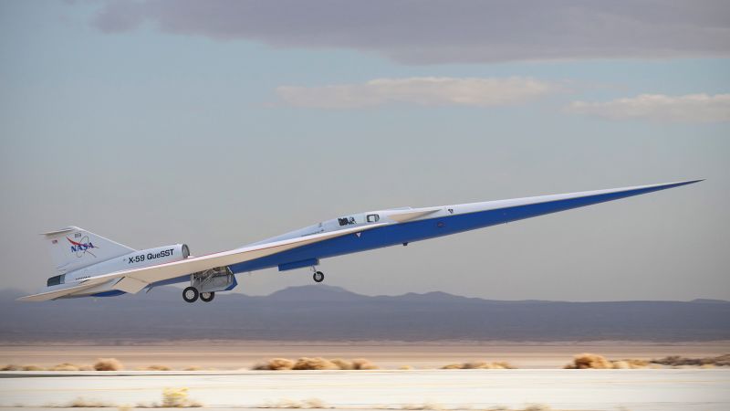 X-59: NASA's Quest To Build A 'quiet' Supersonic Plane | CNN