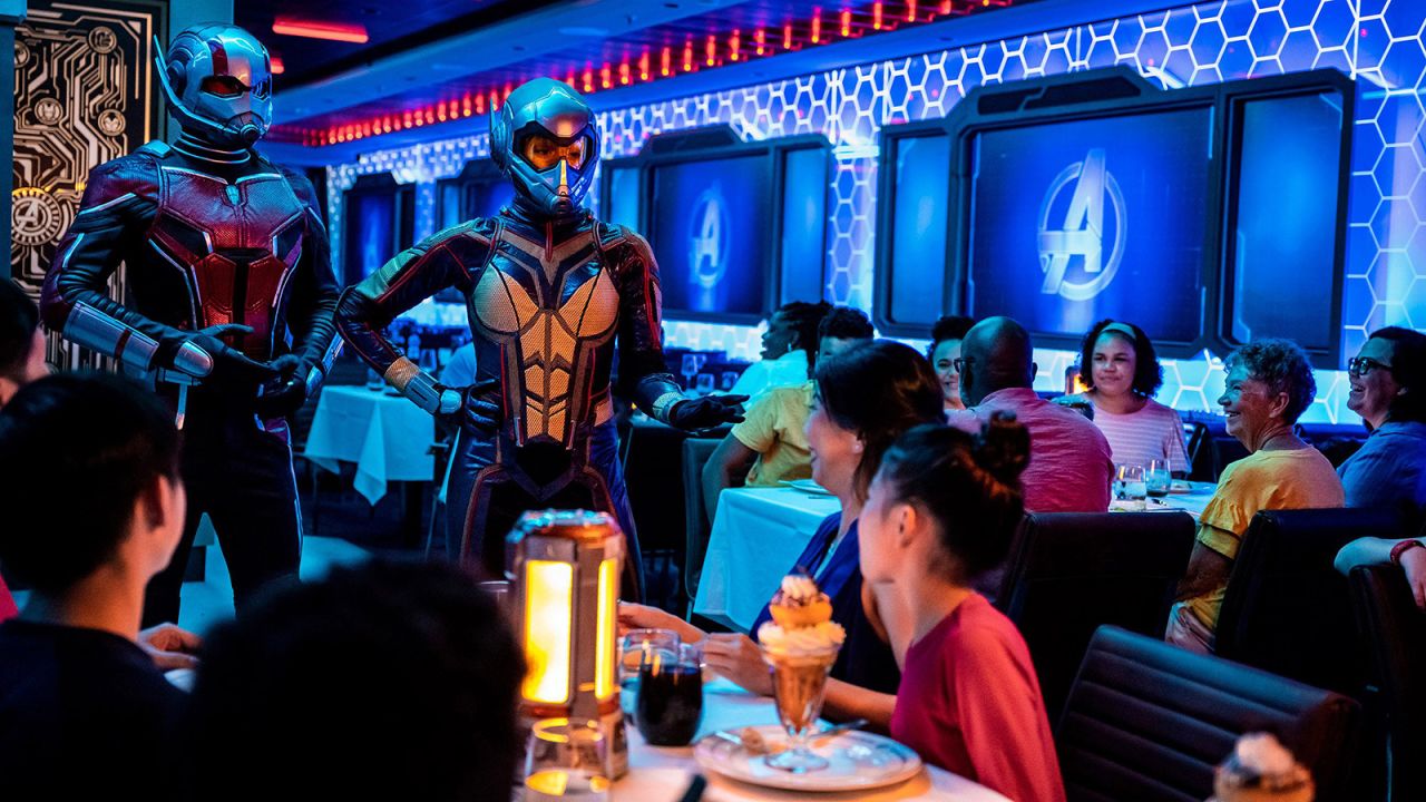 <strong>Worlds of Marvel: </strong>This dining option gives guests a role in an Avengers mission.