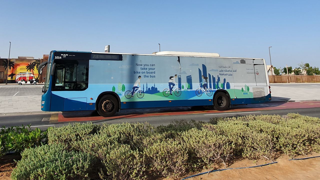 <strong>Bike bus:</strong> Cycling on Abu Dhabi's roads isn't for everyone, but there's a handy bike bus that can take riders to and from the Al Hudayriyat track.