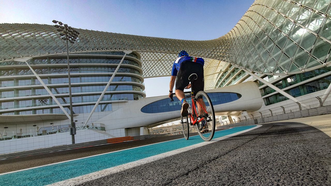 <strong>Thrill ride: </strong>Even for non F1 fans, Yas Marina offers a thrilling ride amid the grandstands. 