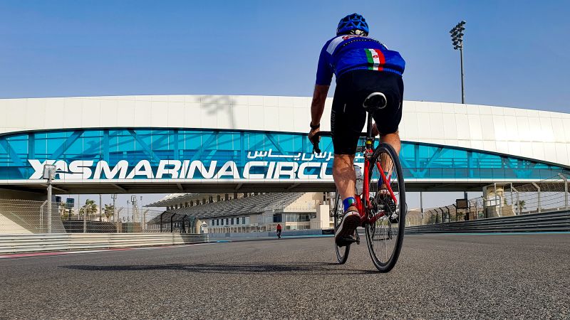 Yas marina online cycling