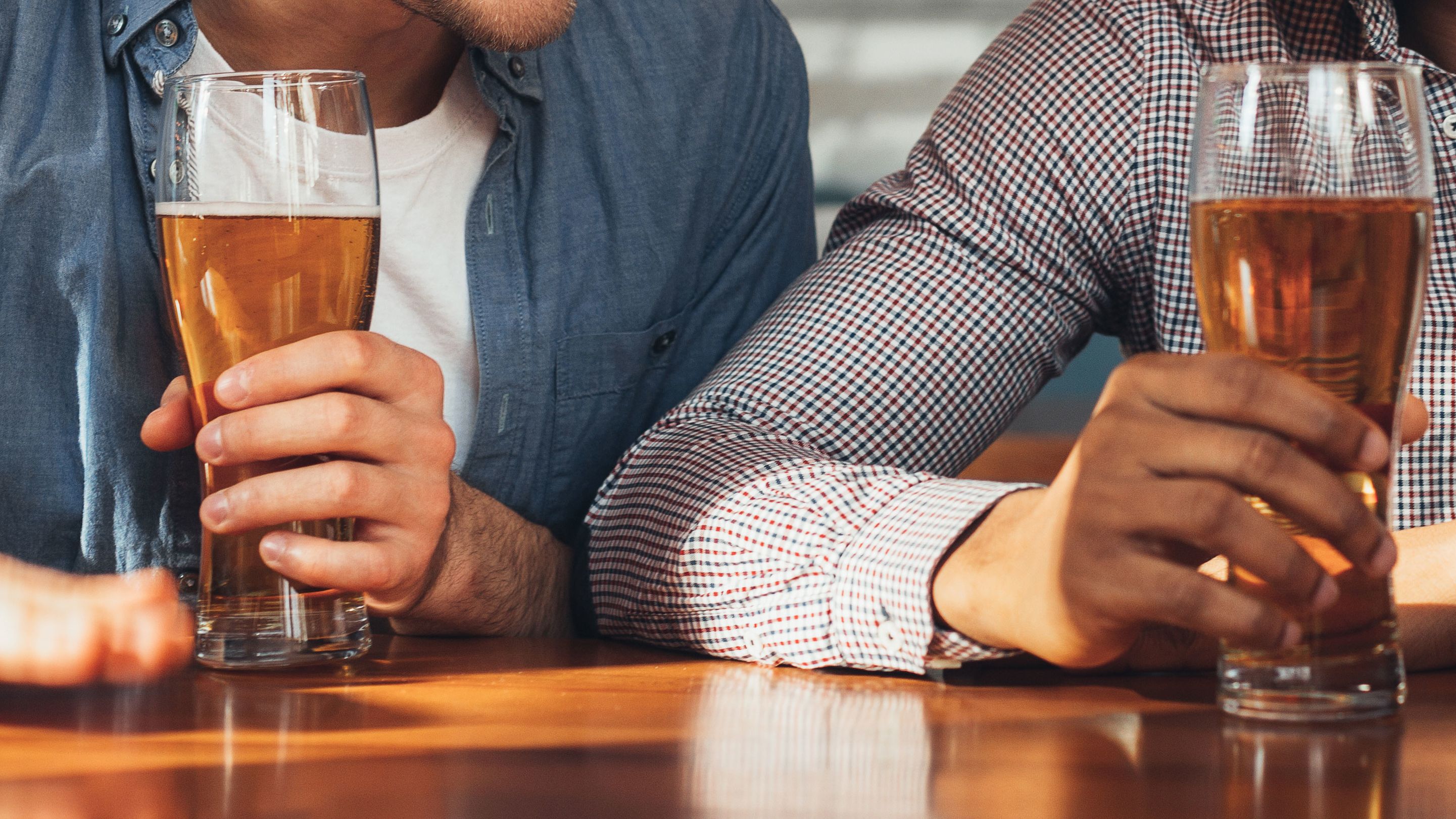 Drinking alcohol doesn't provide any health benefits to people under 40 but raises the risk of injury, the study said.