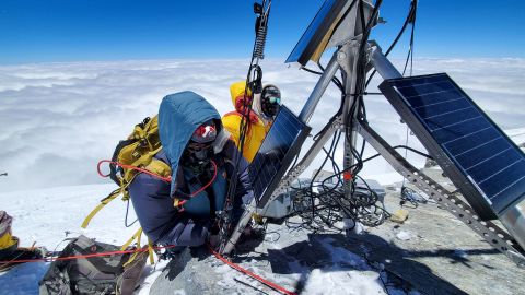 Perry's Sherpa team work in some of the harshest conditions on Earth to finalize the construction of the highest weather station in the world.