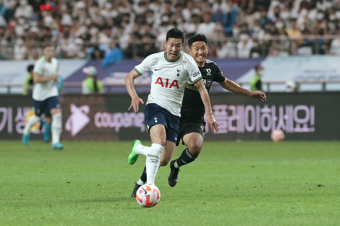 Watching Son play football is a must for most South Koreans -- either at home or on trips to Europe.