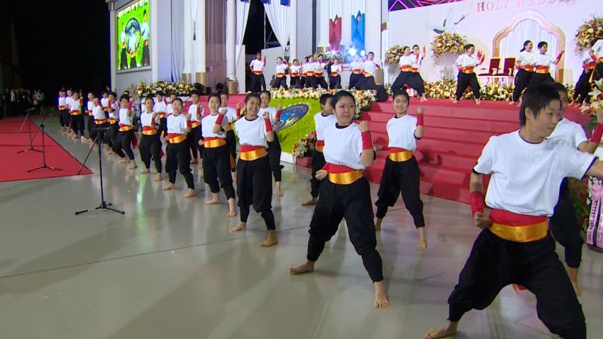 Unification church service