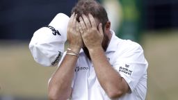 PA via Reuters
Republic of Ireland's Shane Lowry on the 18th during day three of The Open at the Old Course, St Andrews. Picture date: Saturday July 16, 2022.No Use UK. No Use Ireland. No Use Belgium. No Use France. No Use Germany. No Use Japan. No Use China. No Use Norway. No Use Sweden. No Use Denmark. No Use Holland. No Use Australia.
