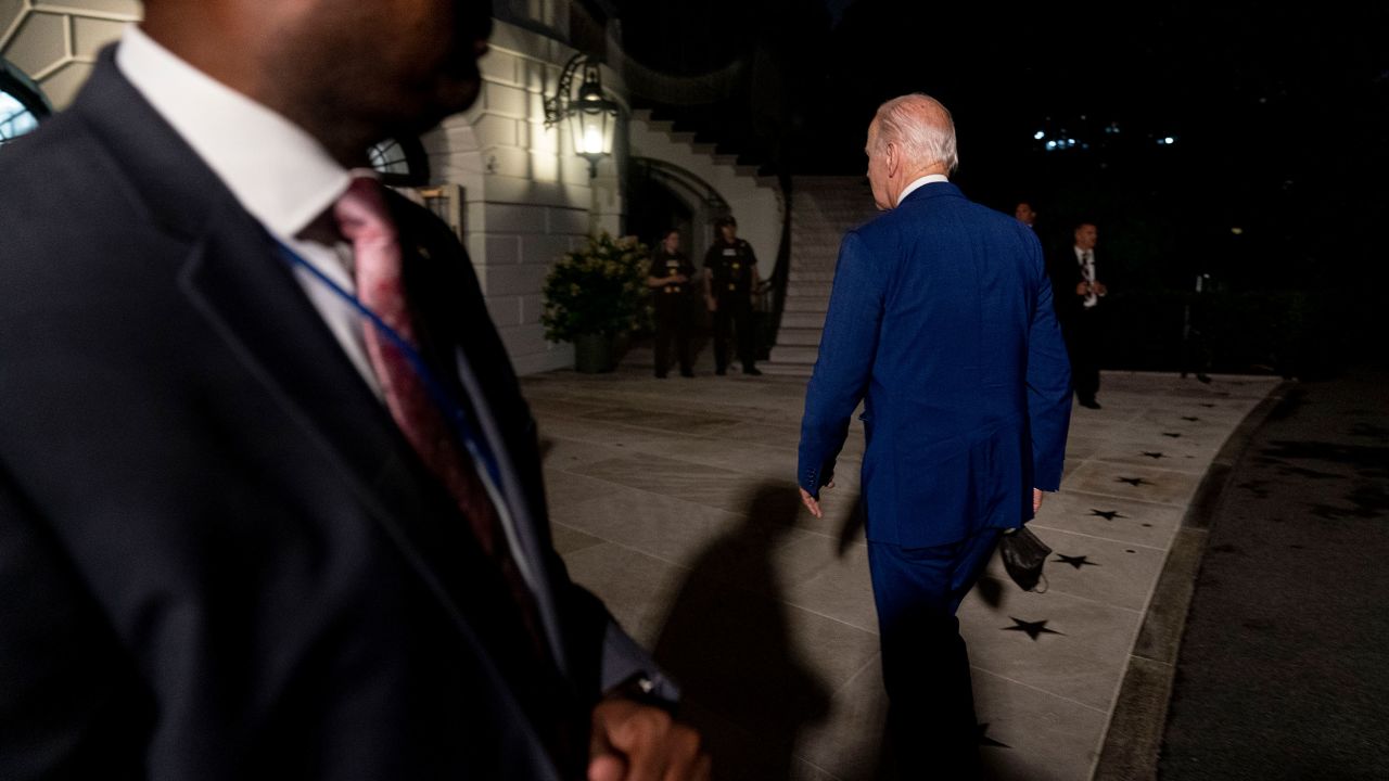 President Joe Biden returns to the White House after a trip to Israel and Saudi Arabia. 