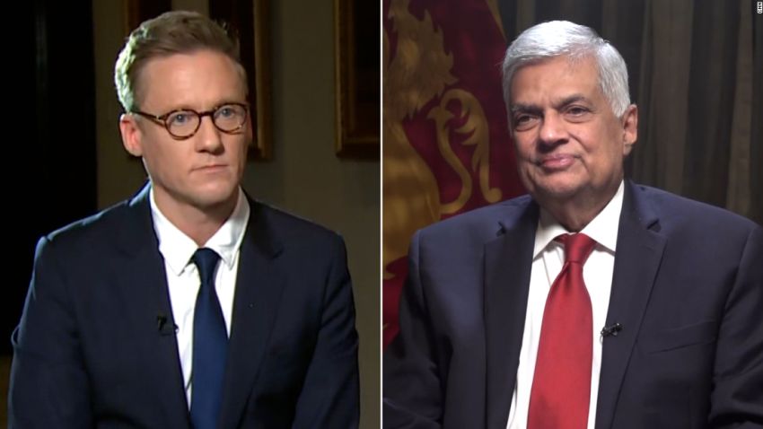 ripley sri lanka acting pres ranil wickremesinghe split