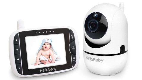 HelloBaby Video Baby Monitor With Remote Camera