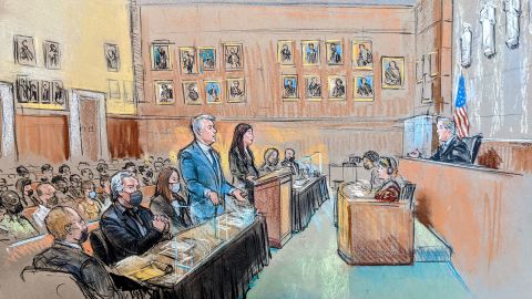 Steve Bannon en un tribunal federal el 18 de julio de 2022 en Washington, DC.