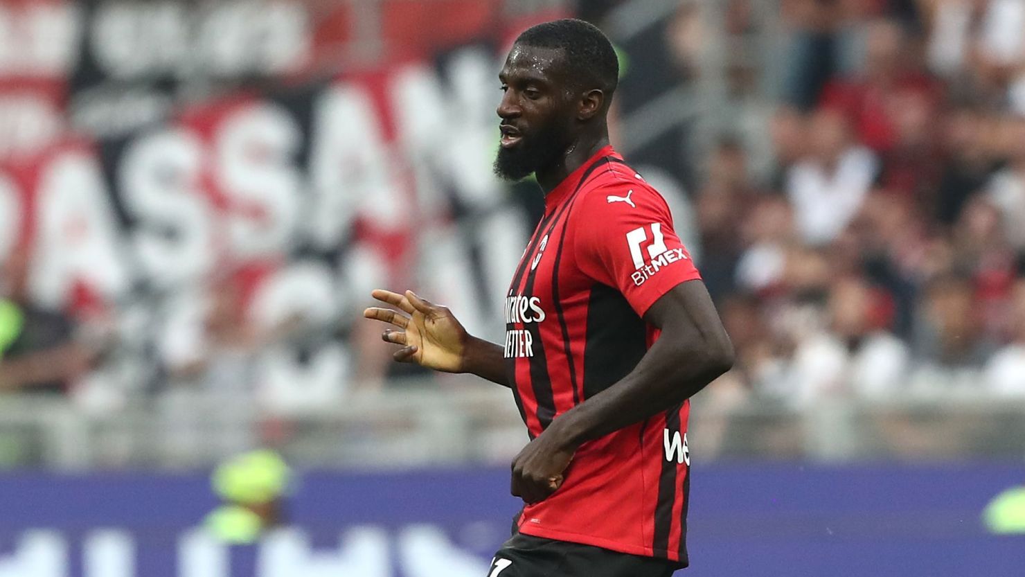 Tiémoué Bakayoko is playing for AC Milan on loan from Chelsea. 