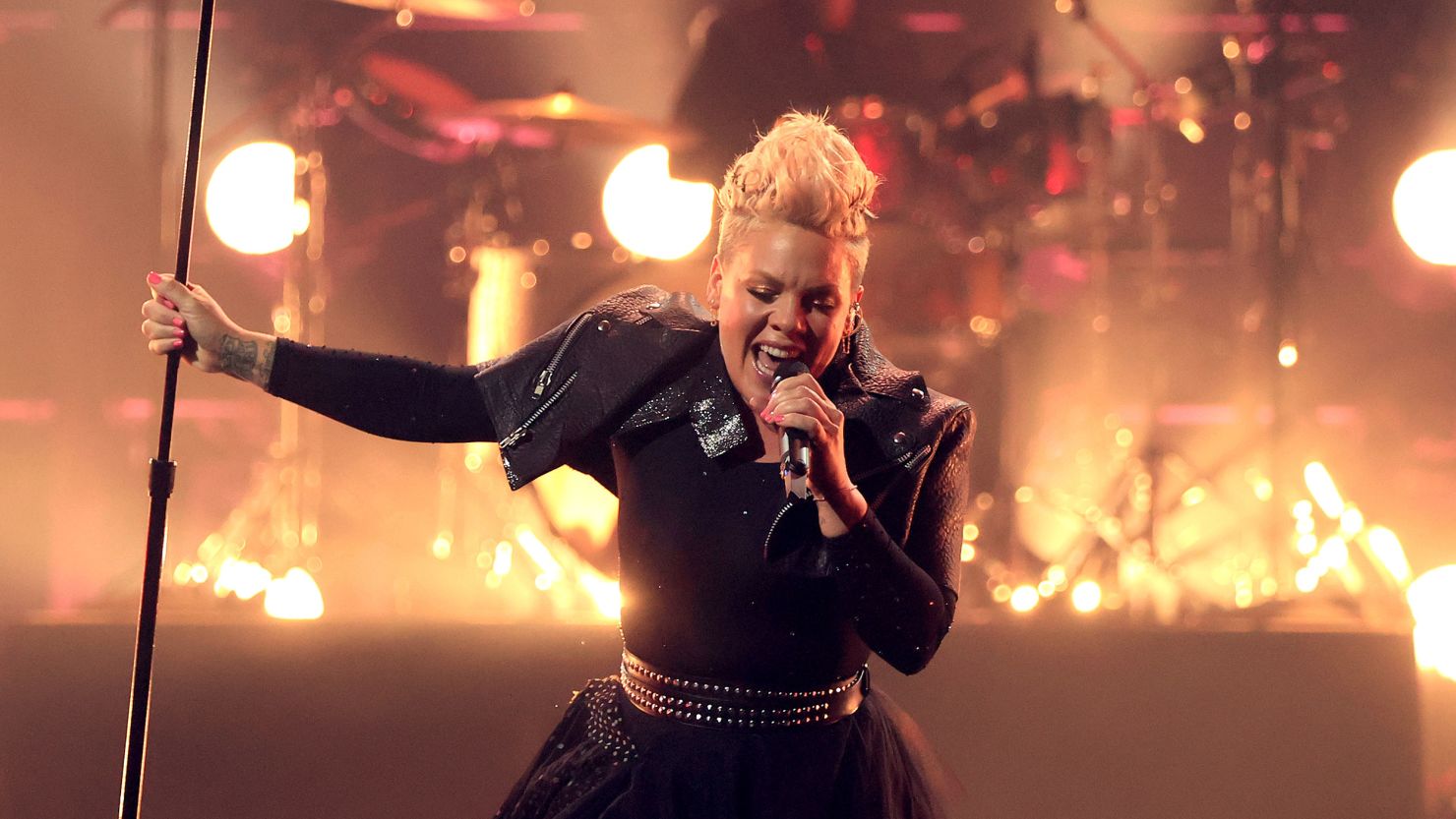 Pink released the video for the new track Monday.