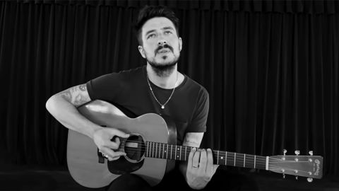 The video for Marcus Mumford's new single was shot a phone by Steven Spielberg.