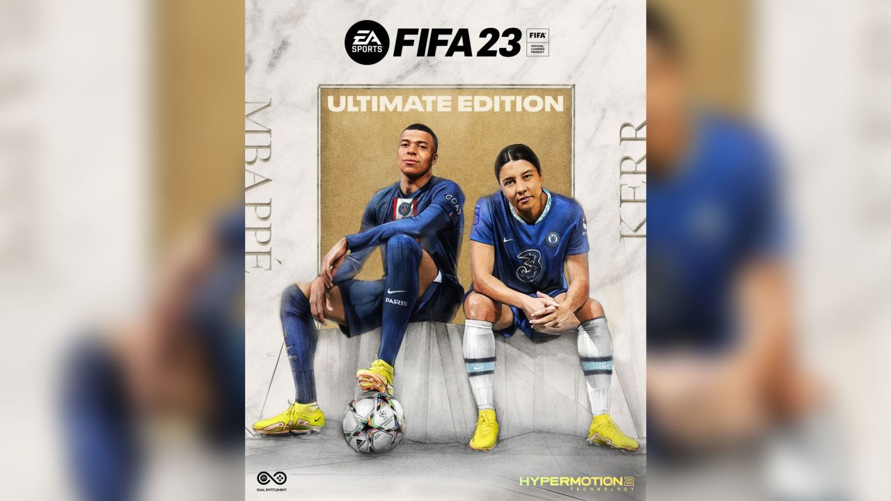 Fraction doorway Our company FIFA 23: Sam Kerr becomes first female player to be on global cover of FIFA  game | CNN