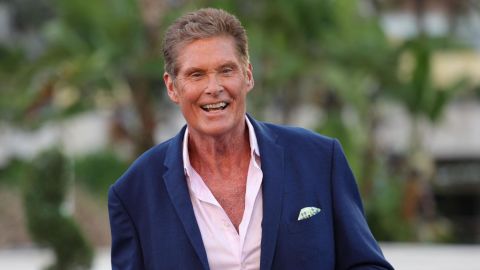 David Hasselhoff, here in June, celebrated his 70th birthday with friends this week.