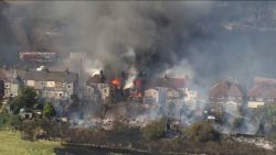 UK Wildfires Record Heat