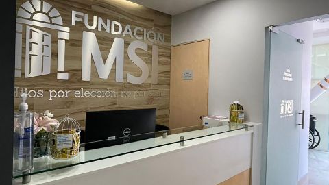 Marie Stopes International opened a new clinic in Tijuana, Mexico, this month. A sign at the reception desk displays the organization's motto, 