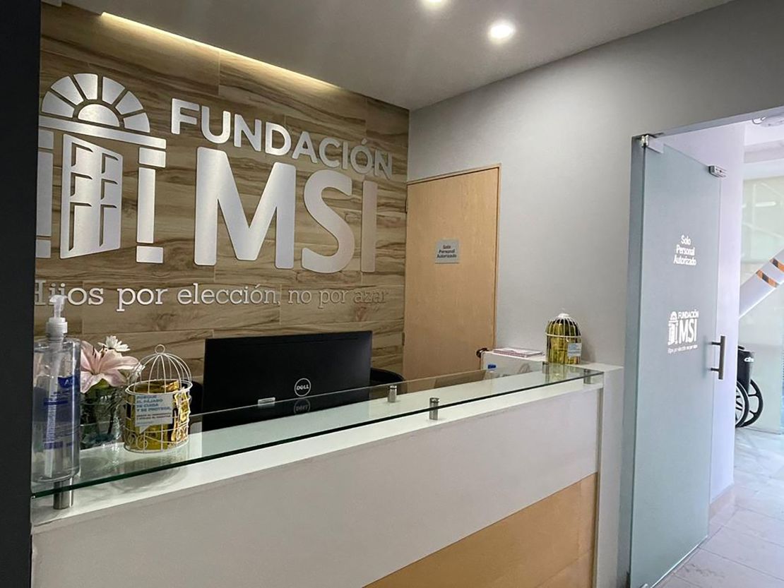 MSI Reproductive Choices opened a new clinic in Tijuana, Mexico, this month. A sign at the reception desk displays the organization's motto, "Children by choice, not by chance." 