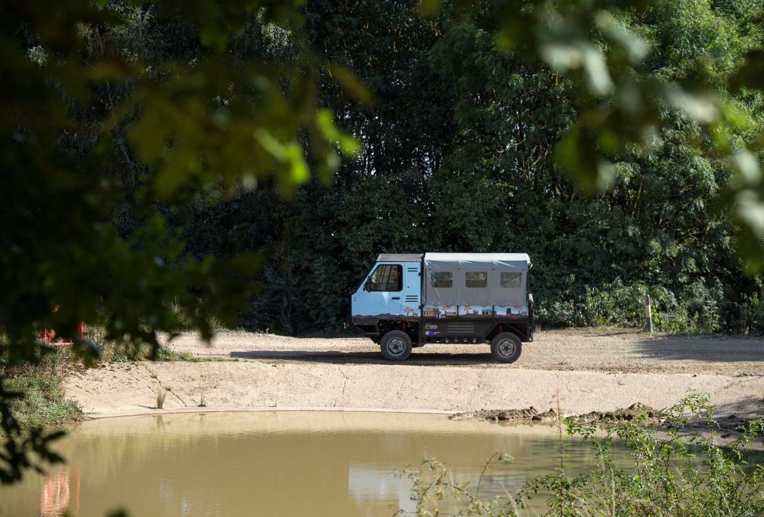 OX Delivers says its truck is an effective solution for areas that lack paved roads.