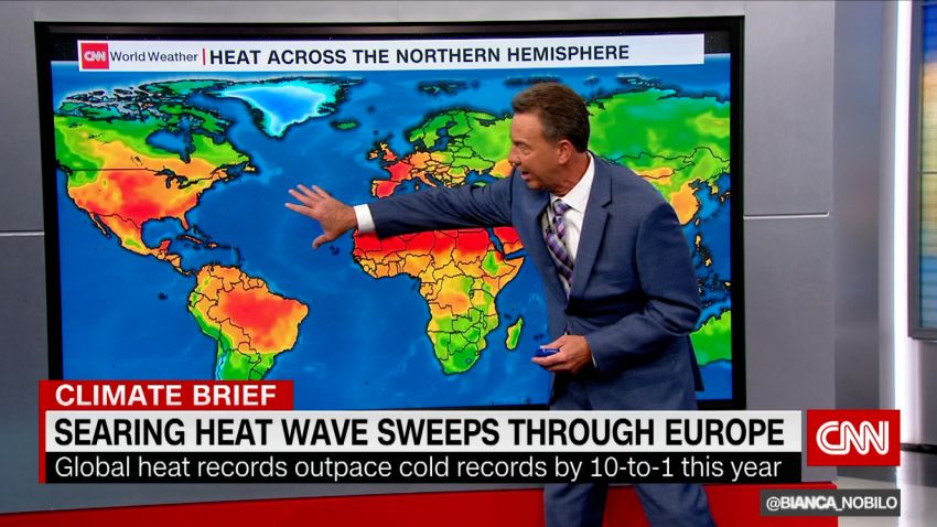 Searing heat wave sweeps through Europe | CNN